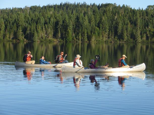 Paddling Tobin Harbor with Natural Resources Foundation