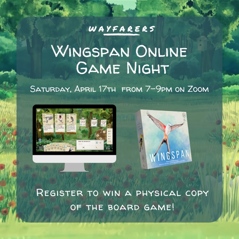 Wayfarers Wingspan Online Game Night