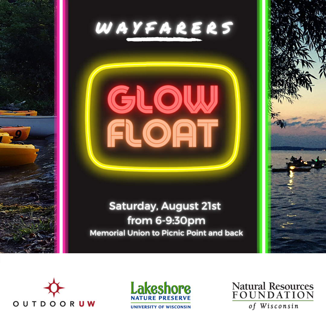 Wayfarers Glow Float flyer